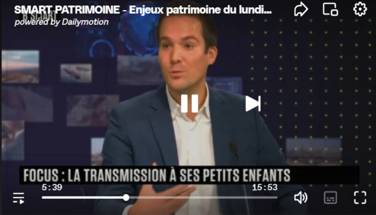 La transmission à ses petits-enfants