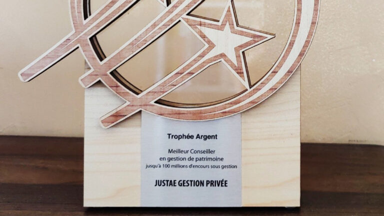 Trophée Argent du Meilleur Conseiller en gestion de patrimoine