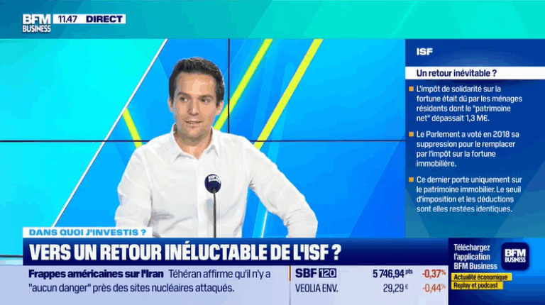 Vers un retour inéluctable de l'ISF ?