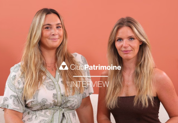 Émilie Fleury-Caduc et Zoé Bach, interview Club Patrimoine sur les fonds d'infrastructure