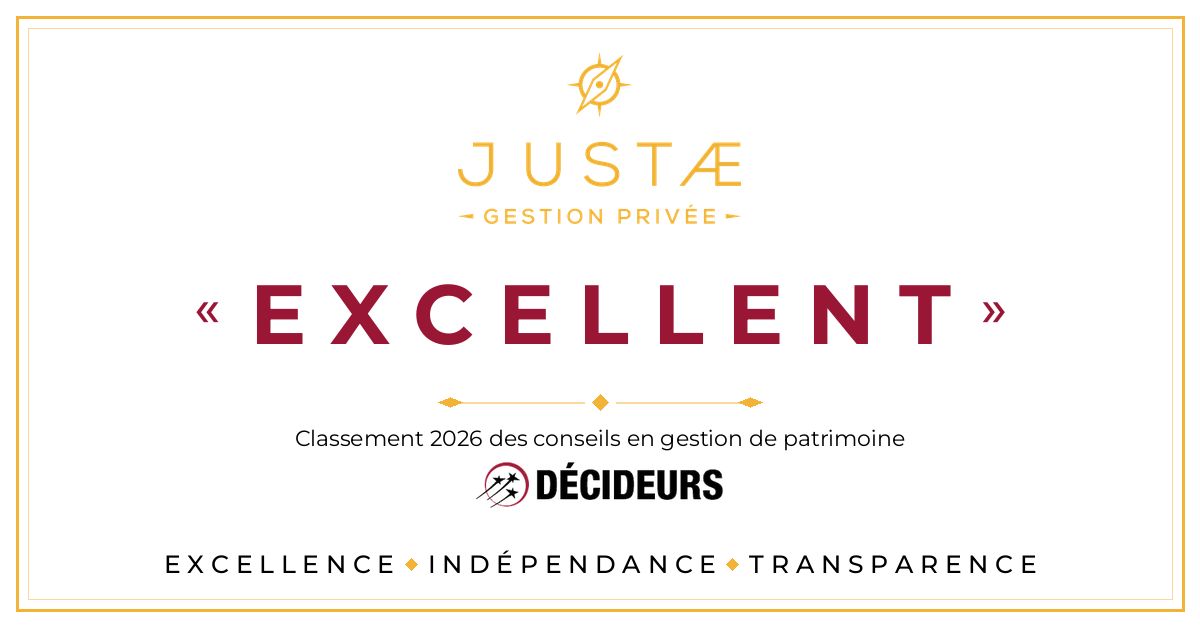Justae Gestion Privée distinguée « Excellent » au Classement 2026 de Leaders League